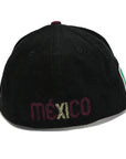 Mexico New Era 59Fifty 2-Tone Corduroy Black/ Maroon Fitted Hat