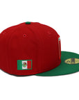 Mexico New Era 59Fifty 2-Tone Red/Green Fitted Hat