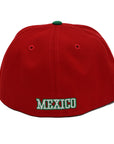 Mexico New Era 59Fifty 2-Tone Red/Green Fitted Hat