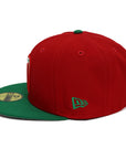 Mexico New Era 59Fifty 2-Tone Red/Green Fitted Hat