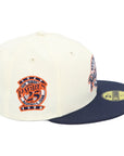 59FIFTY Padres Cream Navy Fitted Cap