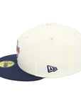 59FIFTY Padres Cream Navy Fitted Cap