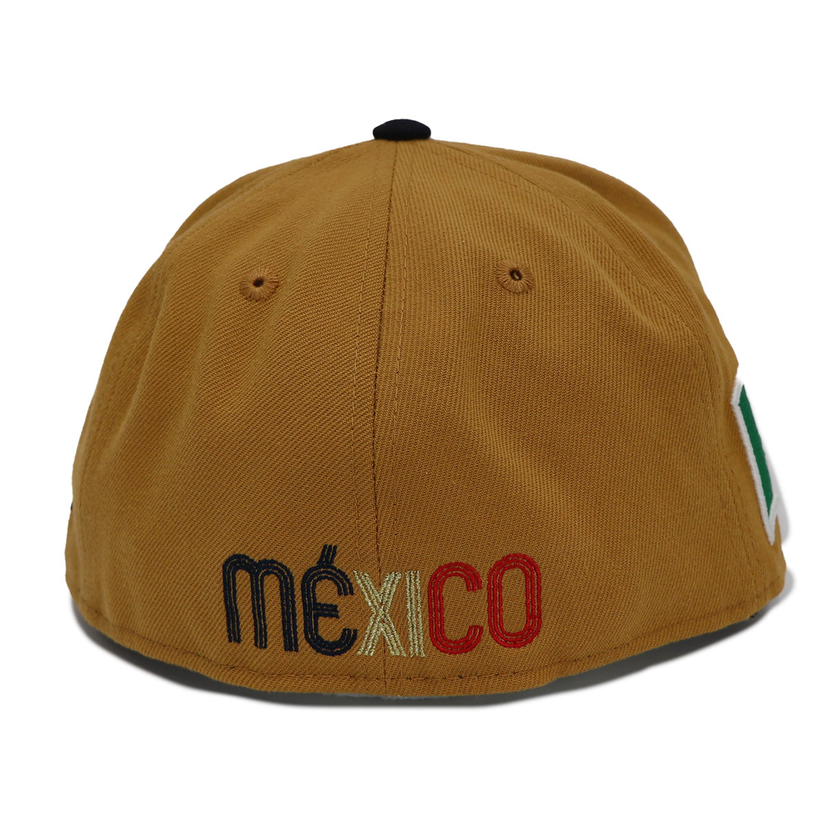 Mexico New Era 59Fifty WBC 2-Tone Tan/Black Fitted Hat