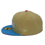 NewEra 59Fifty San Diego Petco Park Vegas 2-Tone Gold/Blue Fitted Hat