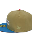 NewEra 59Fifty San Diego Petco Park Vegas 2-Tone Gold/Blue Fitted Hat