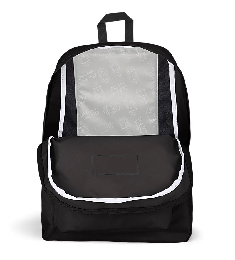 Jansport STABRIDGE ボディバッグ ブラック Jansport Superbreak Black Original Backpack – Prodigy Skateshop