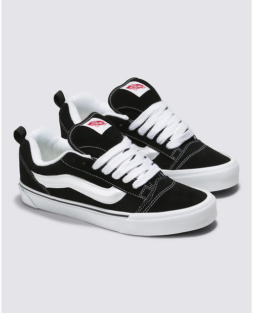 KNU SKOOL SHOES - BLKWHITE