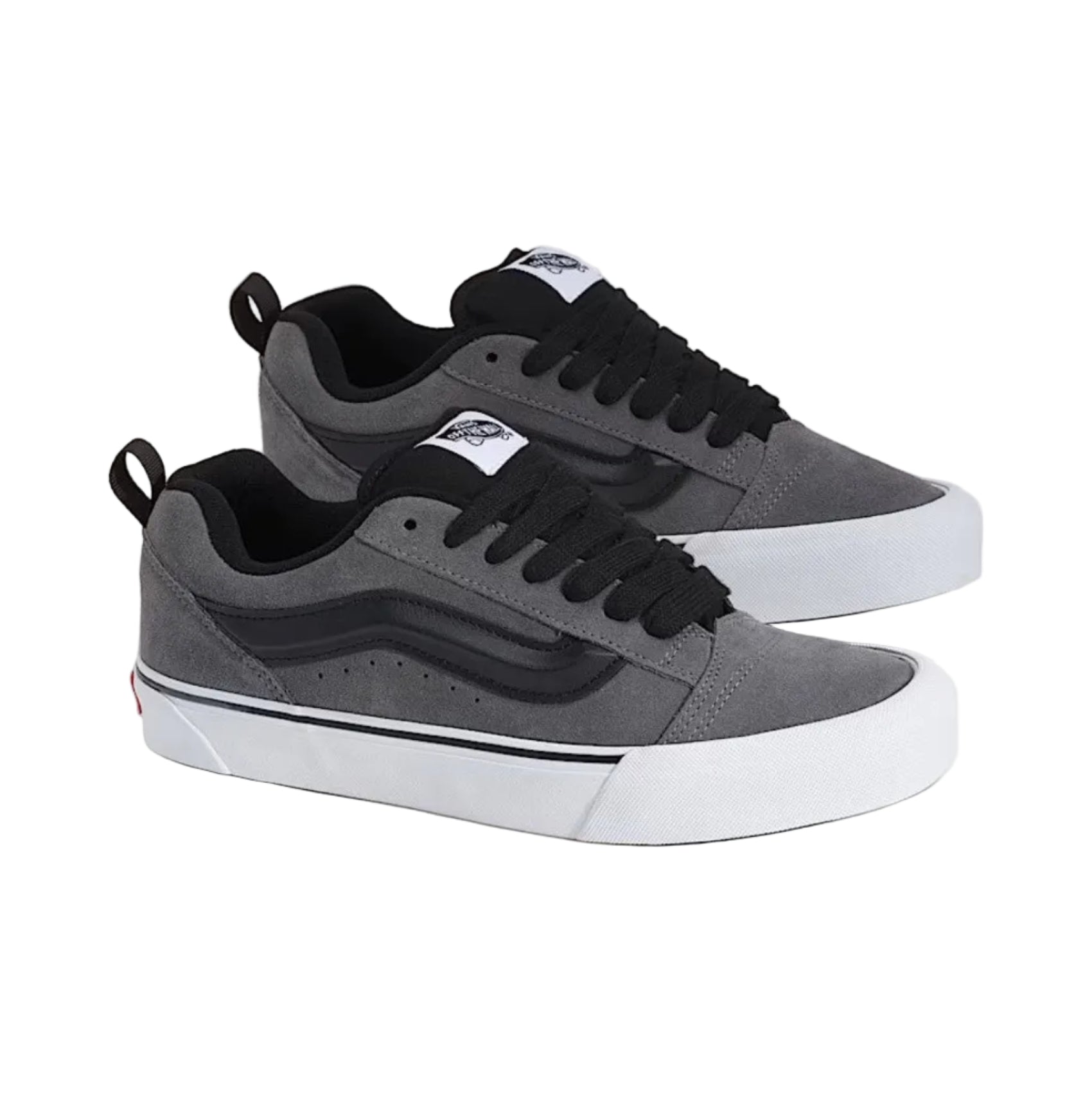 Vans Knu Skool Shoes (Free Shipping) - GREY