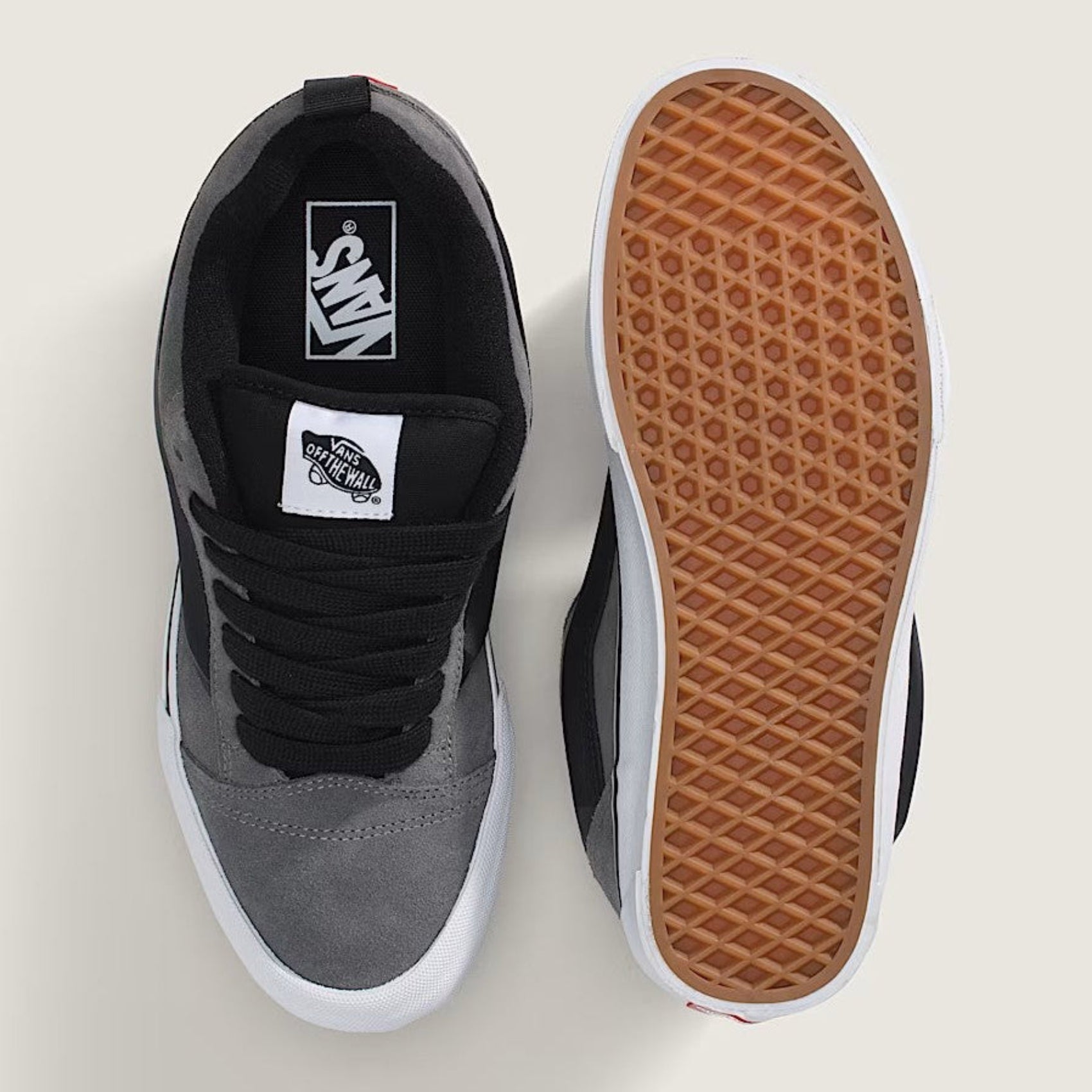 Vans Knu Skool Shoes (Free Shipping) - GREY