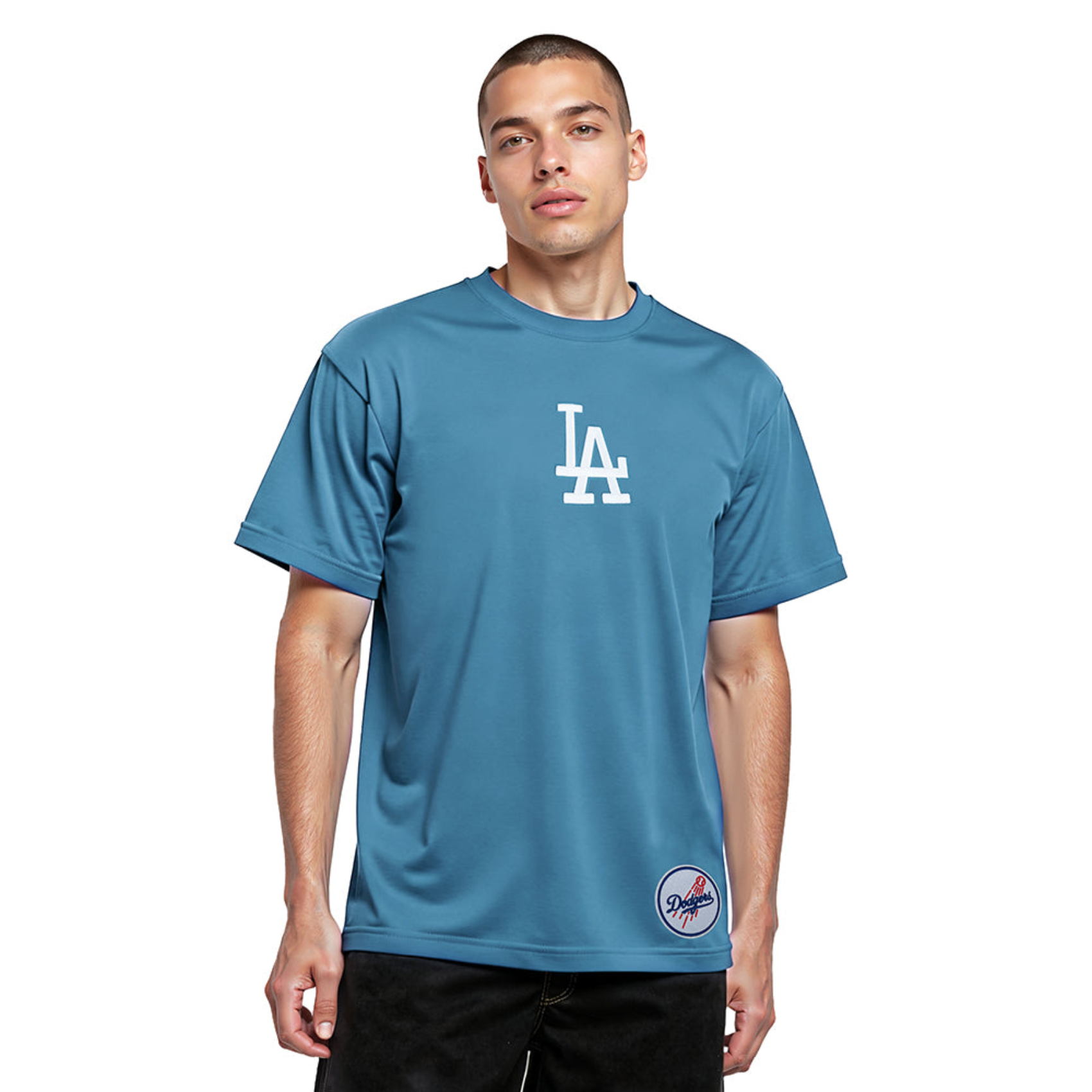 MLB Los Angeles Dodgers Wingspan Shoulder Tee V2