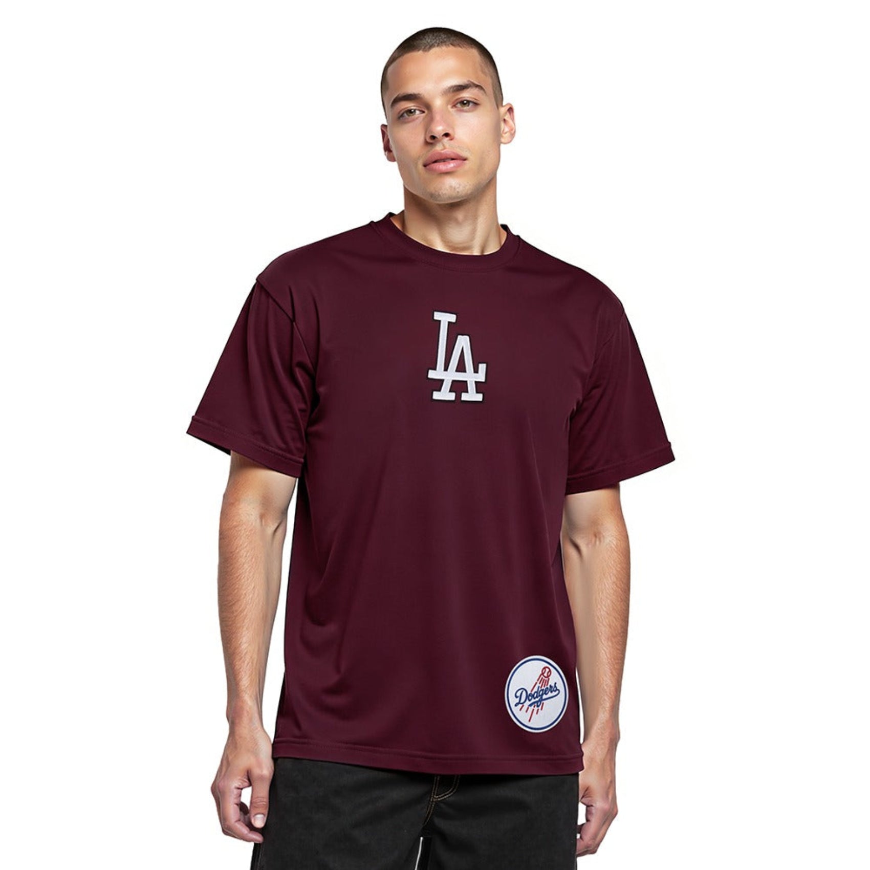 MLB Los Angeles Dodgers Wingspan Shoulder Tee V2
