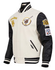 MLB San Diego Padres Retro Classic Men's Rib Wool Varsity Jacket
