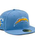 Los Angels Chargers baby Blue undervisor Grey 7026