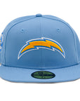 Los Angels Chargers baby Blue undervisor Grey 7026