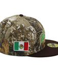 Mexico NewEra 59Fifty 2-Tone Realtree/Brown Fitted Hat