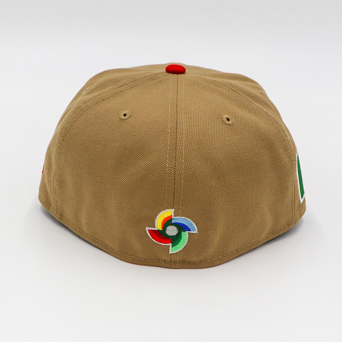 MEXICO HAT BROWN/RED - Tan/Red