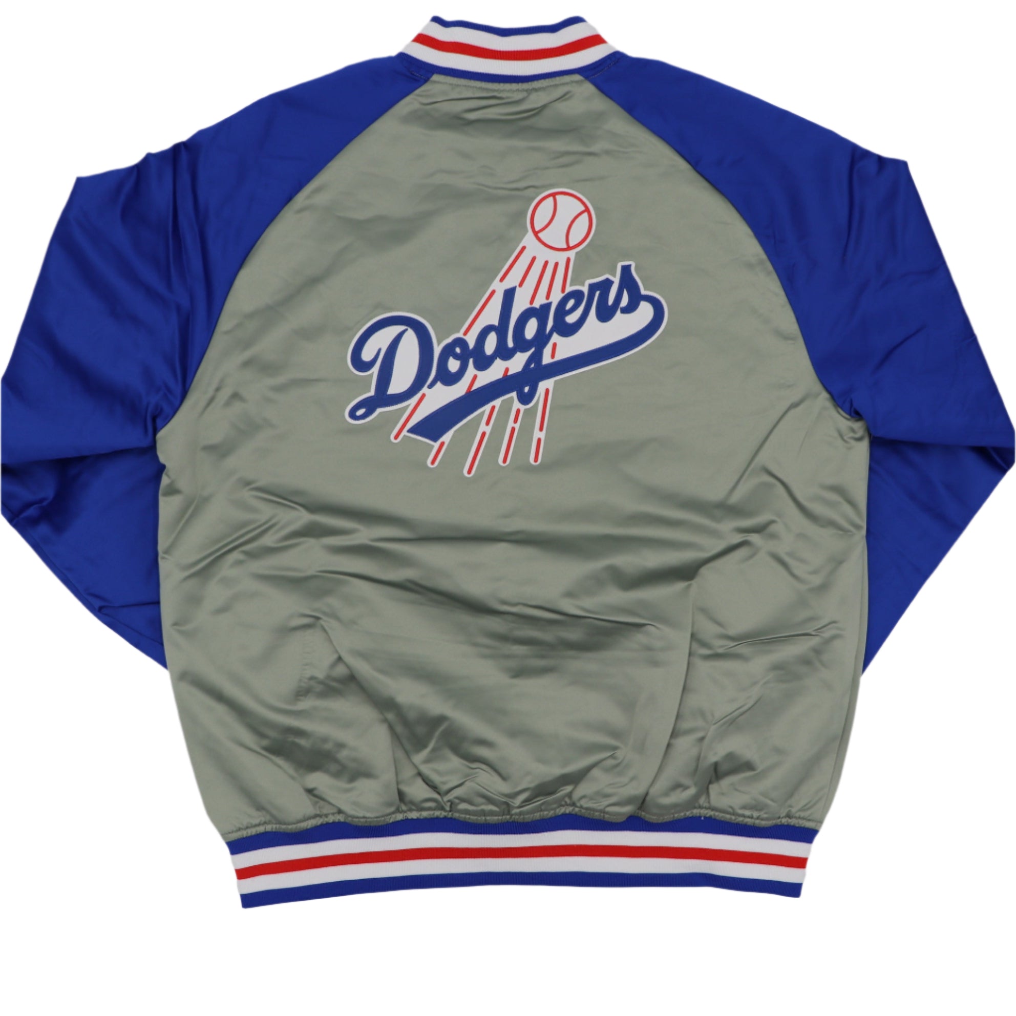 MLB SatinJckt Dodgers JK9196