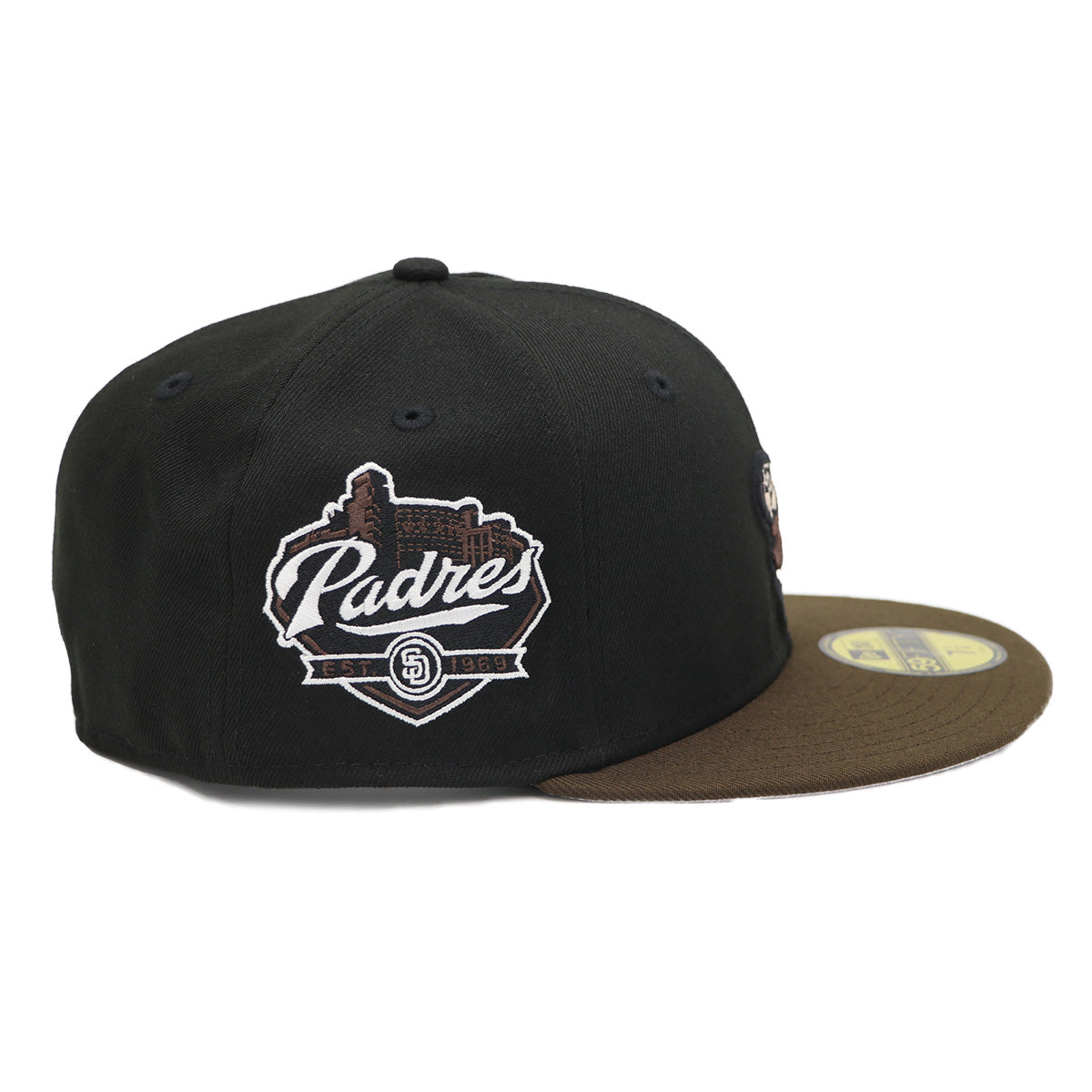 NewEra San Diego Padres Swinging Friar Black and Brown Cap