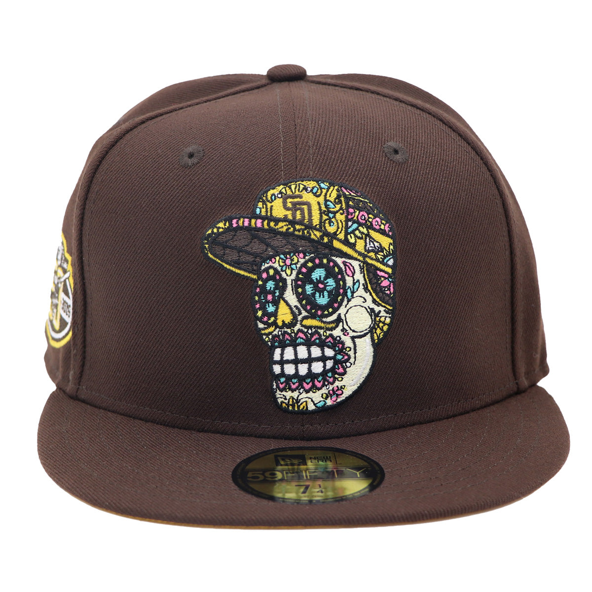 SD Padres Skull 50yrs Brn