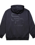 San Diego Padres Black Phantom Fleece Hoodie