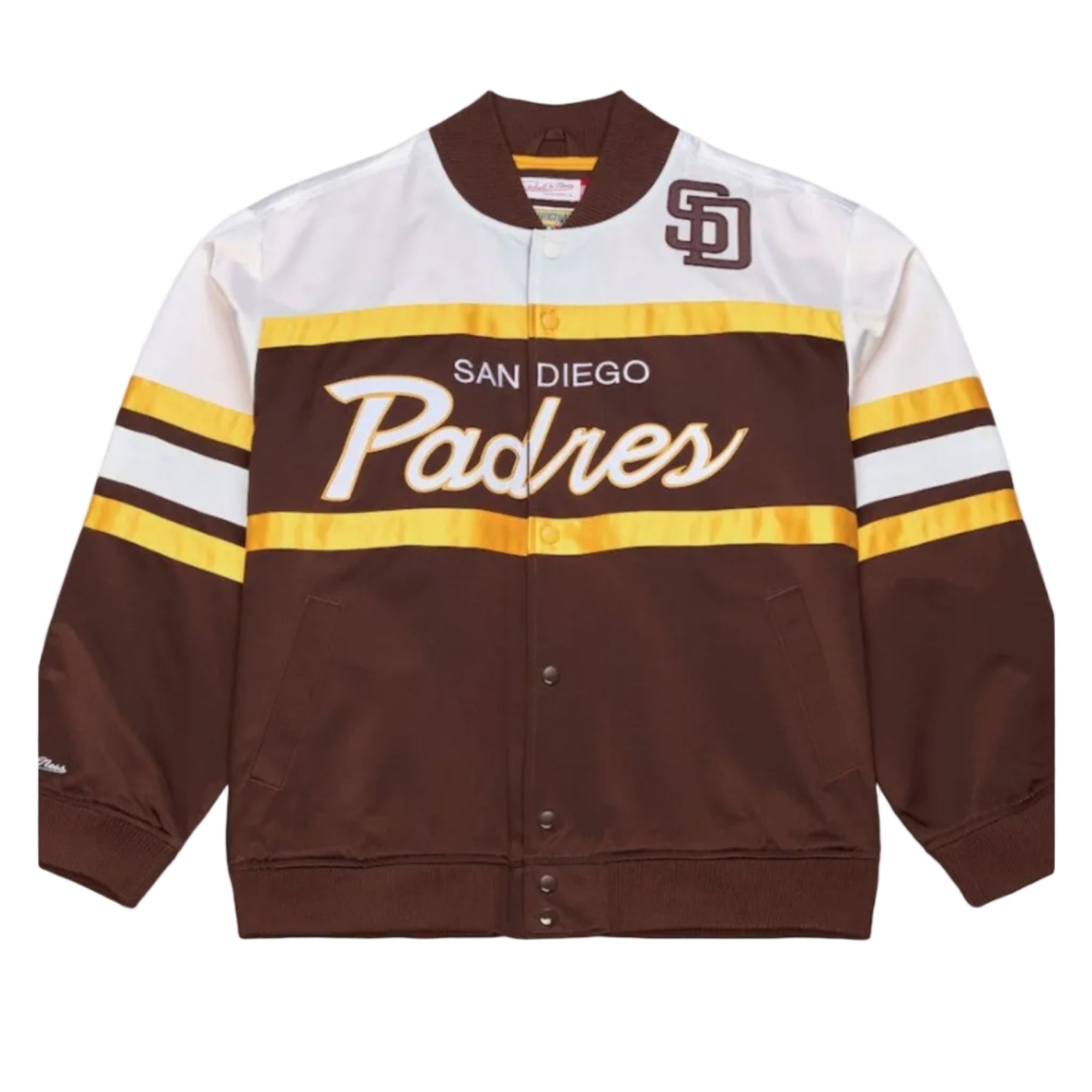 San Diego Padres Retro Varsity Jacket | Mitchell & Ness | CaliWear