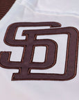 Mitchell & Ness San Diego Padres Retro Varsity Jacket – Brown & Gold