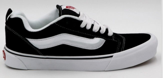 Vans Knu Skool Shoes (Free Shipping) - Black and White