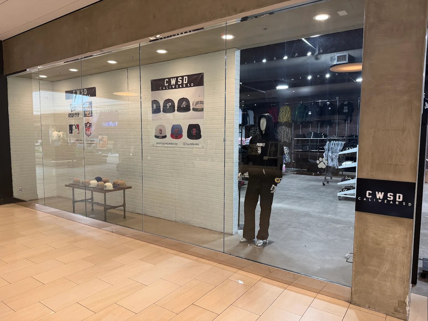 CaliWear SD storefront