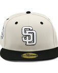 SanDiego Padres  PetcoPark Side Patch Stone/Black Baseball Hat