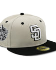 SanDiego Padres  PetcoPark Side Patch Stone/Black Baseball Hat